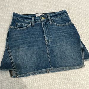 Frame Denim Short Skirt